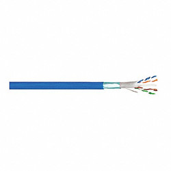 Genspeed Data Cable,Cat 6,23 AWG,1000ft,Blue 6133785