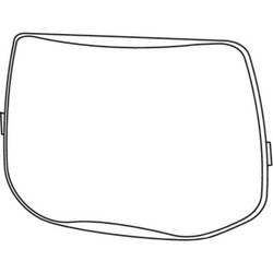 3m Speedglas Outside Protection Plate,PK10 06-0200-53