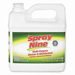 Spray Nine Cleaner and Disinfectant,Citrus,1gal,PK4 26801