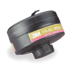 3m Gas Mask Canister,Magenta, Olive,PK4  FR-64