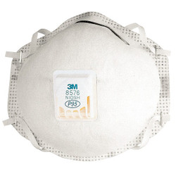 3m Disposable Respirator,Universal,P95,PK10 8576