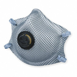 Moldex Disposable Respirator,M/L,N95,PK10 2400N95
