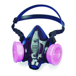 Honeywell North Half Mask Respirator Kit,M,Black 7780P100M