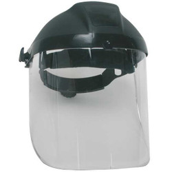 Condor FaceShield,Uncoated,Clear,Polycarbonate 4EZC2