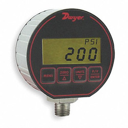 Dwyer Instruments Digital Vacuum Gauge Transmitter,100psi DPG-205