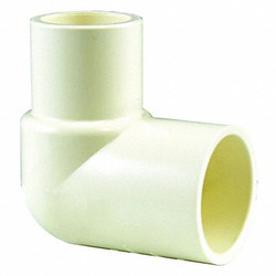 Lasco Fittings 90 CTS Elbow, 1/2 in, Schedule 40,White 4109005