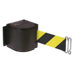Lavi Industries Retractable Belt Barrier,Textured 50-3016M/WB/18/SF
