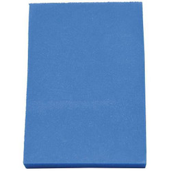 Sim Supply Polyethylene Sheet,L 8 ft,Blue  1001319BLU