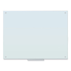 U Brands Glass Dry Erase Board, 47 x 35, White Surface 2299U00-01