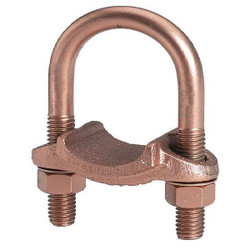 Burndy Connector,Copper,Overall L 3 1/2in  GG161