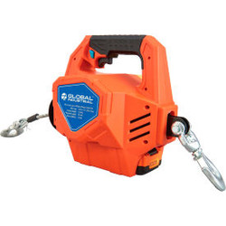 Global Industrial Battery Powered Portable Pulling & Lifting Tool Package 24V