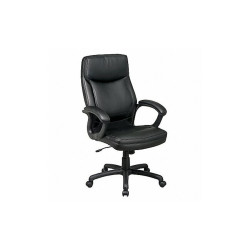 Office Star Executive Chair,Black,Color Match Stitch EC6583-EC3