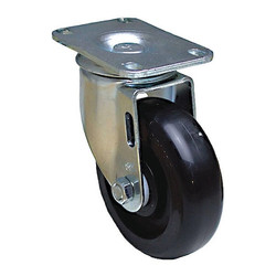 Sim Supply NSF-Listed Plate Caster,Swivel,275 lb.  P12S-PB040D-P2