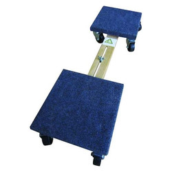 Sim Supply Movers Dolly,1000lb,3-3/8"H,24" to 32"L  8E226