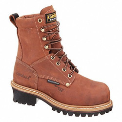 Carolina Shoe Logger Boot,W,7,Brown,PR  CA1435