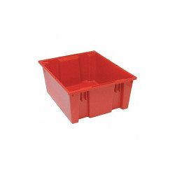 Quantum Storage Systems Stk and Nest Ctr,Red,Solid,Polypropylene SNT225RD