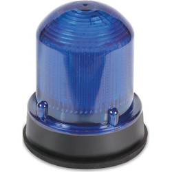 Edwards Signaling Warning Light,LED,120VAC,Blue,65 FPM  125XBRMB120AB