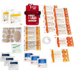 Adventure Medical Emergency Medical Kit,Plastic,Red,7" H 0120-0200