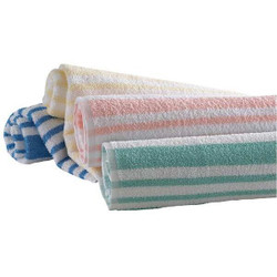 Martex Pool Towel,Blue/White,30x70,PK12  7133188