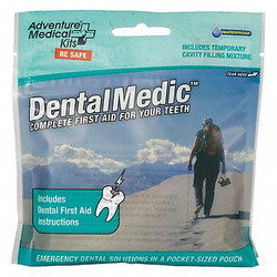 Adventure Medical Dental First Aid Kit,20pcs,5"W,1"H,Green 0185-0102