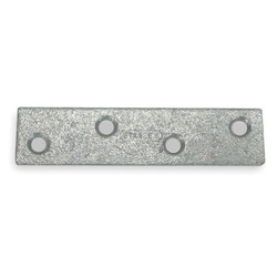 Sim Supply Mending Plate,Steel,7/8 Wx4 In L  1WDH2