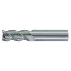 Widia Sq. End Mill,Single End,Carb,1/2" 4K6313055