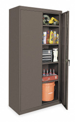 Sim Supply Storage Cabinet,78"x36"x18",Gray,4Shlv  1UEY1