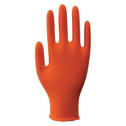 Condor Disposable Gloves,Nitrile,S,PK100 48UM69