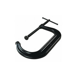 Bessey C-Clamp,10 in Maximum Opening,Black CDF410