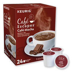 Café Escapes® Cafe Escapes Mocha K-Cups, 24/box 6803