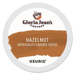 Gloria Jean\\'s® Hazelnut Coffee K-Cups, 96/carton DIE-60051052