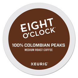 Eight O\\'Clock Colombian Peaks Coffee K-Cups 6407