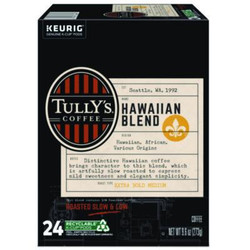Tully\\'s Coffee® Hawaiian Blend Coffee K-Cups, 24/box 5000373793
