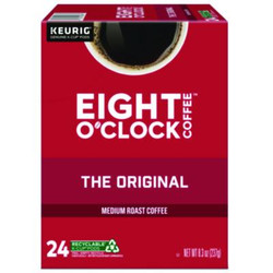 Eight O\\'Clock Original Coffee K-Cups, 24/box 5000356156