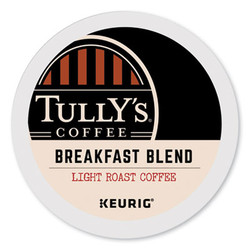 Tully\\'s Coffee® Breakfast Blend Coffee K-Cups, 96/carton 192719