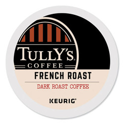 Tully\\'s Coffee® French Roast Coffee K-Cups, 96/carton 192619
