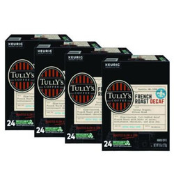 Tully\\'s Coffee® French Roast Decaf Coffee K-Cups, 96/carton 5000330024