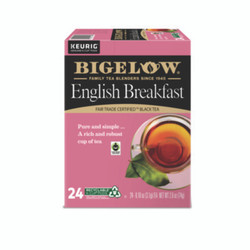 Bigelow® English Breakfast Tea K-Cups, 24/box, 4 Box/carton 6080CT