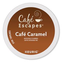 Café Escapes® Cafe Caramel K-Cups, 24/box 6813