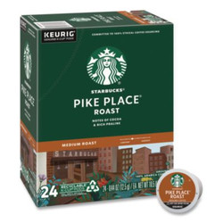 Starbucks® Pike Place Coffee K-Cups Pack, 24/box 12434812