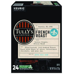 Tully\\'s Coffee® French Roast Coffee K-Cups, 24/box 5000373779