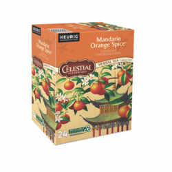 Celestial Seasonings® Mandarin Orange Spice Herb Tea K-Cups, 96/carton 14735