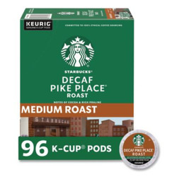 Starbucks® Pike Place Decaf Coffee K-Cups, 96/carton 12434952