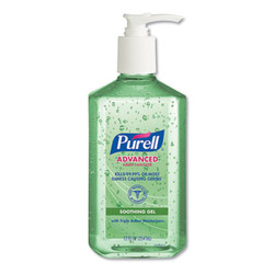 PURELL® SANITIZER,PUREL,ALOE,12OZ 3639-12