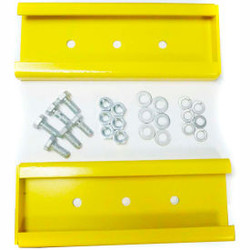 Wildeck Rail Hardware Package For Lift Out Rails Yellow