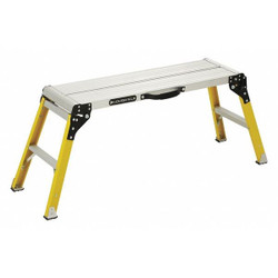 Louisville Fold-Up Work Platform,Fiberglass,21"H L-3042-03