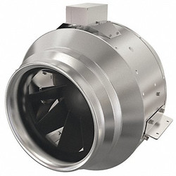 Fantech Steel 18"D,18.9"H,17.9"W Inline Duct Fan FKD 12XL