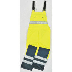 Occunomix Rain Bib Overall,Class E,Yellow/Green,L LUX-TENBIB-YL
