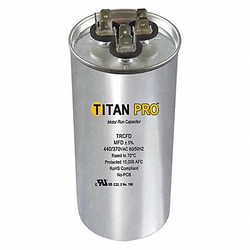 Titan Pro Dual Run Capacitor,70/75 MFD,5 27/64"H TRCFD7075