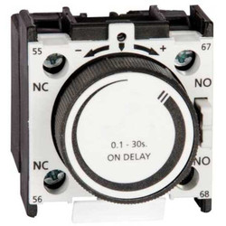 Dayton IEC Timer Module, Off Delay, 1NO/1NC 6EAU1